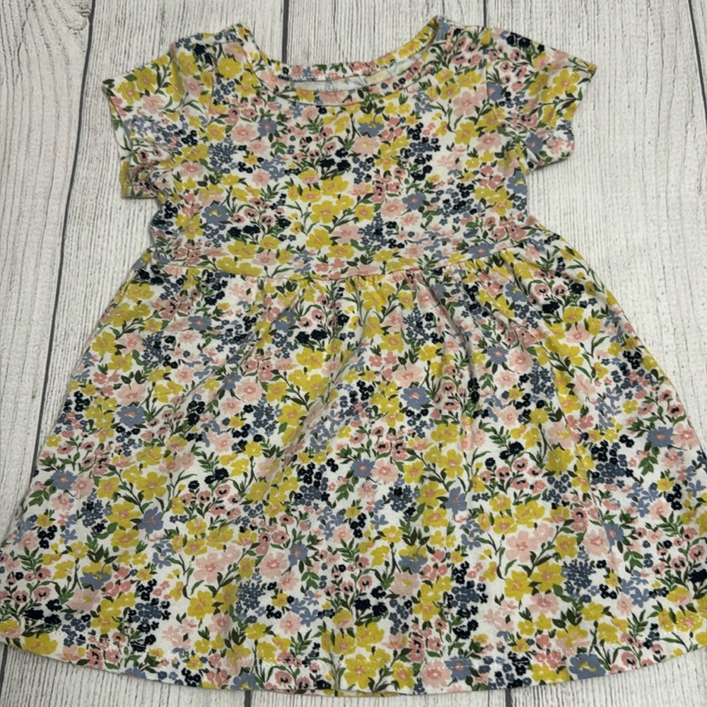 Old Navy Baby Girl Floral Knit Dress